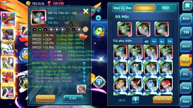 ❤️Mã số: 052-sv1366-top33- 460 sách- hooh ch dynamax 19m lc siêu cao- team bay rồng lửa quá ngon lành build siêu cao