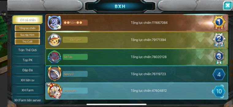 TPT888/ lên acc ray bá chủ dynamax