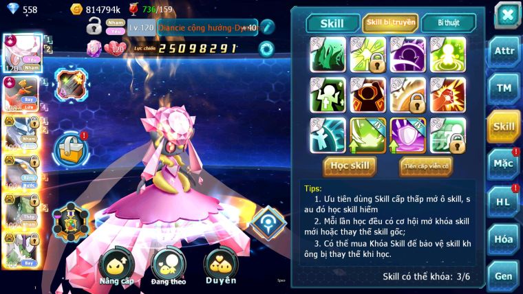 ❤️Mã số: 080-sv1368-top12 - diancie cộng hưởng dynamax- hooh cộng hưởng dynamax- 3 team ngon lành build siêu chuẩn sever mới thích hợp cho ae đua top cham