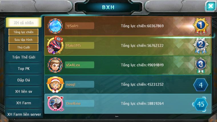 ❤️Mã số:084-sv1476-top45- 20k kc- 1k sách- chờ lên thần gió bc- hooh dynamax build lệch qvld unvoa ngon lành