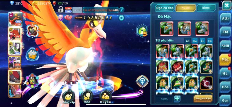 TPT124/S1422 ho-oh cộng hưởng dynamax và đồng bọn