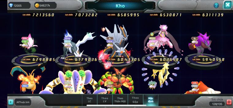 TPT140/s899/ cặp WB cộng hưởng dynamax + ho-oh cộng hưởng dynamax + mega necroma /215 mảnh lugia cộng hưởng