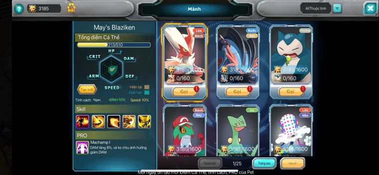 TPT140/s899/ cặp WB cộng hưởng dynamax + ho-oh cộng hưởng dynamax + mega necroma /215 mảnh lugia cộng hưởng