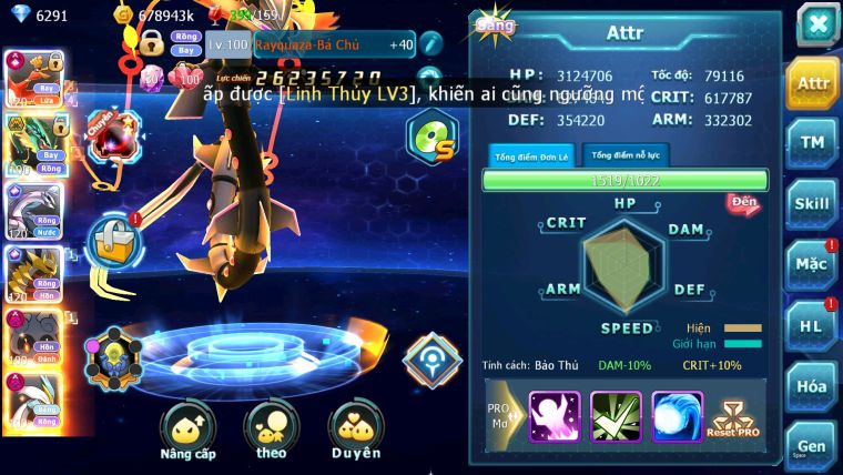 ❤️Mã số:172-sv433-top12- Hooh Cộng Hưởng Dynamax- Sét SS- Pal Ch PR GIRATINA CH SIÊU BÁ ĐẠO!- 3 TEAM NGON LÀNH FULL PET NGON CHO AE TEST