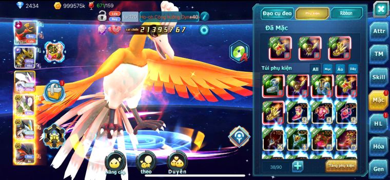 TPT160/S1388/ Pr gratina cộng hưởng + ho-oh cộng hưởng