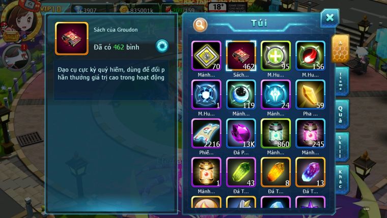 ❤️Mã số:189-sv1366-top 39- hooh ch dynamax- yvetal bá chủ unvoa nhiều pet huyền thoại build lệch chuẩn