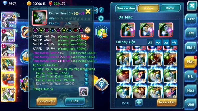 ❤️Mã số: 234-s655-top6 - pal cộng hưởng- wb cộng hưởng dynamax- team bay bá chủ 3 team cham cực mạnh thích hợp cho ae mê cham nhiều pet bá chủ