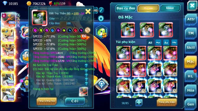 ❤️Mã số:282-sv1481-top2>5- top4-5 cham ( cụm k có trung )- hooh cộng hưởng dynamax dư 4k4 sách- cặp chó bá chủ đạo cụ chuyên 2 sét hooh 3 team ngon lành