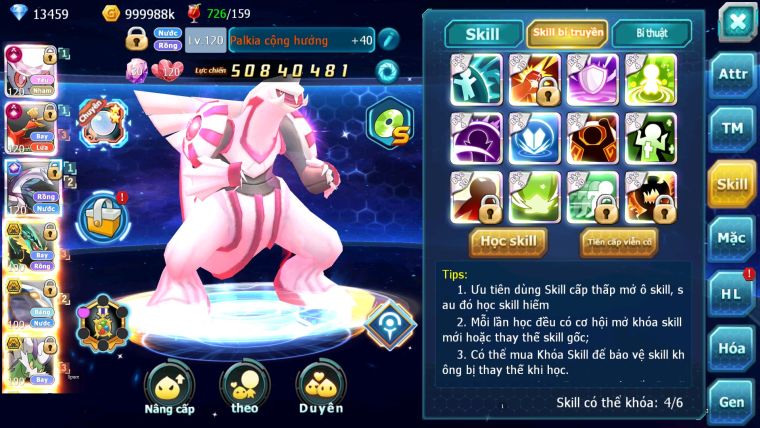 ❤️Mã số: 304-sv289-Top2 cham cụm 5- Diancie CH dynamax- Hooh CH dynamax Pal Ch dynamax Hoopa bá chủ 3 team cực bá đạo cham phê