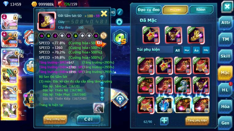 ❤️Mã số: 304-sv289-Top2 cham cụm 5- Diancie CH dynamax- Hooh CH dynamax Pal Ch dynamax Hoopa bá chủ 3 team cực bá đạo cham phê