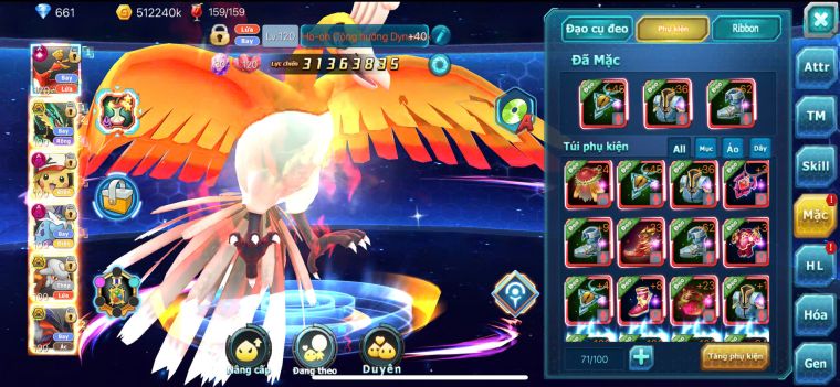 TPT212/s1124/ho-oh ch dynamax + pikachu béo dynamax + thần điện dynamax