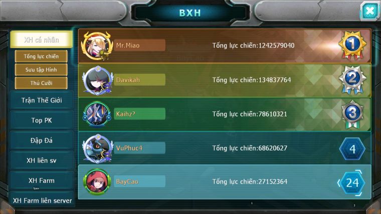 ❤️Mã số: 340-sv1235-top20- 10k kc hooh dynamax qvbc bá chủ unvoa black bc nhiều pet huyền thoại ngon lành