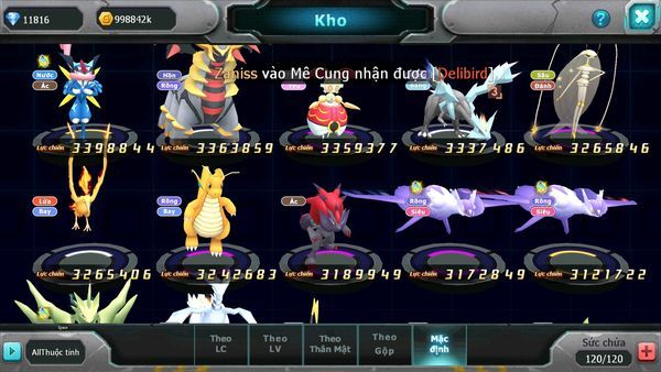 ❤️Mã số:345-sv1078-top16- 1k6 sahcs- hooh ch dynaamx rayquaza bá chủ unvoa wb bá chủ nhiều pet bá chủ quá ngon