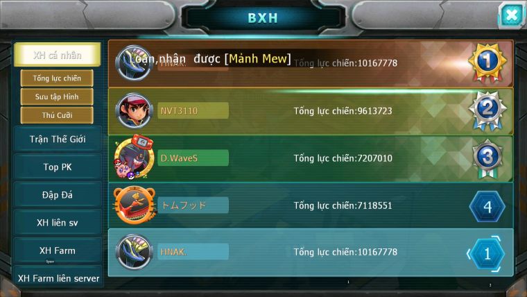 ❤️Mã số: 357-sv1564-top1-2- 960 sách- vip11- diancie unvoa  nền sẵn team nham băng bay cực ngon cho ae đua top