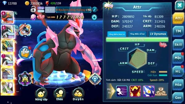 ❤️Mã số: 387-sv1235-top4-hooh cộng hưởng black ch dynamax- rayquaza bá chủ white dynamax 3 team ngon lành