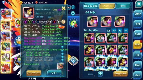 ❤️Mã số:410-sv1275-top4-vip15-Hooh ch dynamax- Vua Khiên Bá Chủ Yvetal cộng hưởng rayquaza thần gió build ss full ngon