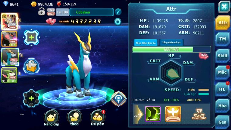 ❤️Mã số:410-sv1275-top4-vip15-Hooh ch dynamax- Vua Khiên Bá Chủ Yvetal cộng hưởng rayquaza thần gió build ss full ngon