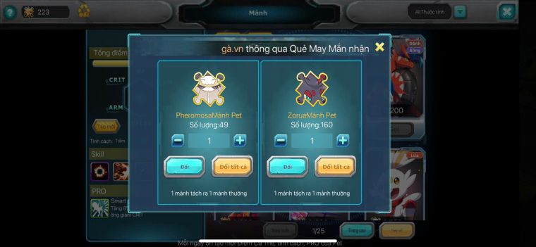 TPT410/s1216/ho-oh ch + pankia ch + white ch + b bc ( sắp ch )