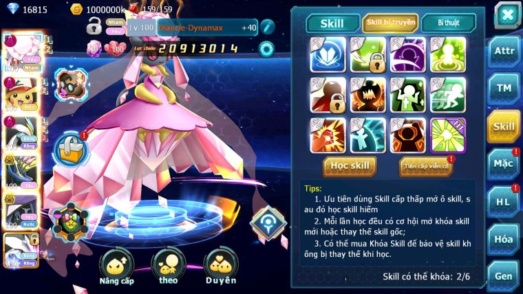 MÃ :562-SV682- TOP25- VIP12- DIANCIE DYNAMAX PIKACHU DYNAAMX WHITE DYNAMAX TEAM ĐIỆN BĂNG LỬA NƯỚC HỒN BÁ CHỦ! SIÊU PHẨM NHIỀU BÁ CHỦ