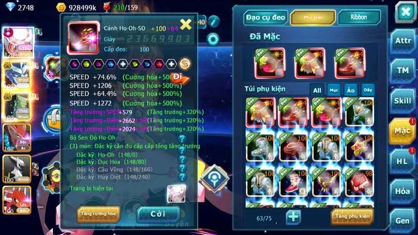 MÃ : 565- SV 1480- TOP5PK- TEAM NHAM BUILD CHUẨN NHẤT MÌNH TỪNG THẤY! TCN LV 3 SÉT HOOH- ĐỈNH !