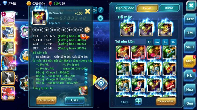 MÃ : 565- SV 1480- TOP5PK- TEAM NHAM BUILD CHUẨN NHẤT MÌNH TỪNG THẤY! TCN LV 3 SÉT HOOH- ĐỈNH !