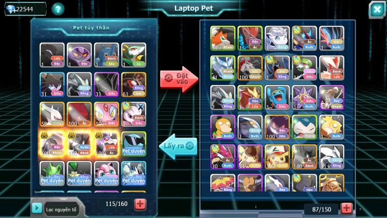 MÃ : 573- SV1037-TOP1-2 CHAM CỤM - HOOH- YVETAL- WB- GIRATINA CỘNG HƯỞNG DYNAMAX- CẶP CHÓ - MELTAN DYNAMAX- CHIM SẮT DYNAMAX DÀN PET CỰC KHỦNG CỤM TRÊN!