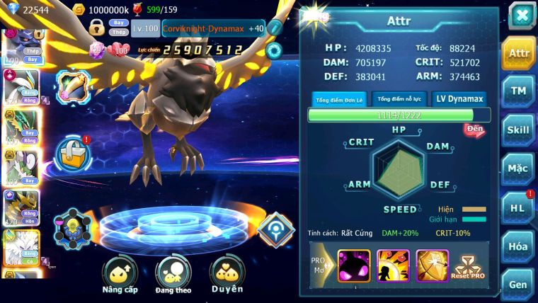 MÃ : 573- SV1037-TOP1-2 CHAM CỤM - HOOH- YVETAL- WB- GIRATINA CỘNG HƯỞNG DYNAMAX- CẶP CHÓ - MELTAN DYNAMAX- CHIM SẮT DYNAMAX DÀN PET CỰC KHỦNG CỤM TRÊN!