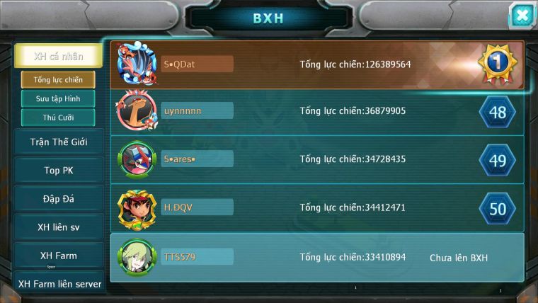 MÃ:579-SV1265-VIP15-TOP38-HOOH CH DYNAMAX UNVOA BÁ CHỦ WB DYNAMAX  DIANCIE BC 3 TEAM NGON LÀNH QUÁ ĐÃ