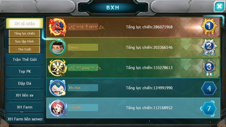 MÃ :593-SV655-TOP7- PAL WB CH DYNAMAX- TEAM BAY BC NHIỀU PET BÁ CHỦ 3 TEAM CHAM CỰC PHÊ