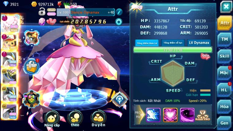 MÃ :598-SV681-TOP25 TEAM YÊU DYNAMAX TEAM ĐIỆN DYNAMAX WHITE DYNAMAX CỰC NHIỀU PET XỊN