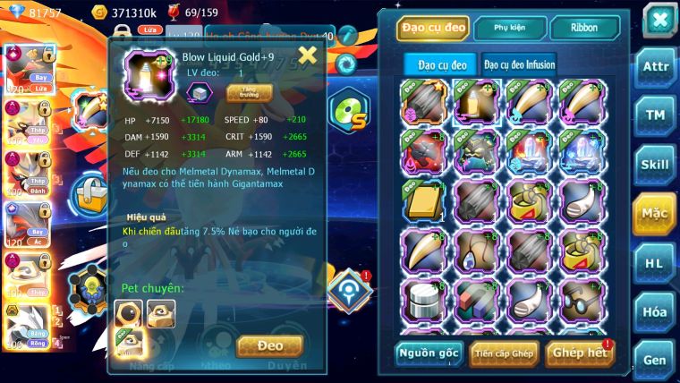 MÃ : 634-SV1457-TOP1-2L- TOP1-2 CHAM CỤM 23- 81K KC- HOOH CH DYNAMAX- CẶP CHÓ DYNAMAX METAL DYNAMAX FULL 3 TEAM CỰC BÁ UNVOA BC CẶP Z BC DRAK HOOH BC PR DIALGA BC FULL CHUẨN