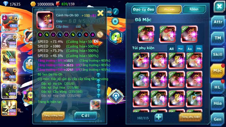 MÃ : 720- SV389- TOP1-2 HOOH - PAL- Z100 CỘNG HƯỞNG DYNAMAX CỰC NGON- MEGANEC- HOOPPA- RAYQUAZA BC- 3 TEAM CỰC NGON CHO AE ĐAM MÊ CHAM