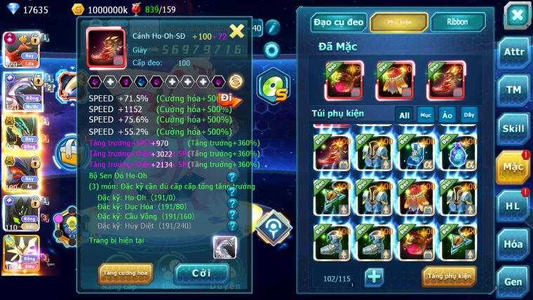 MÃ : 720- SV389- TOP1-2 HOOH - PAL- Z100 CỘNG HƯỞNG DYNAMAX CỰC NGON- MEGANEC- HOOPPA- RAYQUAZA BC- 3 TEAM CỰC NGON CHO AE ĐAM MÊ CHAM