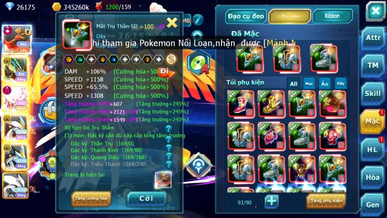 MÃ: 727-SV1151-TOP1-2-3-HOOH CH DYNAMAX- RAYQUAZA BC- DIANCIE DYNAMAXX- UNVOA WB BÁ CHỦ  3 TEAM CỰC BÁ QUÁ KHOẺ BUILD HOOH MAX CHUẨN 200K SPEED