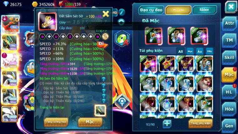 MÃ: 727-SV1151-TOP1-2-3-HOOH CH DYNAMAX- RAYQUAZA BC- DIANCIE DYNAMAXX- UNVOA WB BÁ CHỦ  3 TEAM CỰC BÁ QUÁ KHOẺ BUILD HOOH MAX CHUẨN 200K SPEED