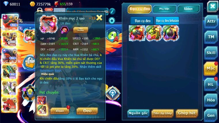 MÃ : 747- SV1275- TOP5 PK - 60K KC- HOOH CH DYNAMAX -  YVETAL CH CỰC BÁ ĐẠO - VUA KHIÊN BÁ CHỦ FULL 2 SAO - 3 TEAM CỰC NGON CHO AE