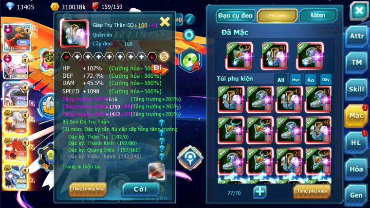 MÃ : 745- SV945-TOP10- HOOH- PAL- DAINCIE FULL CH DYNAMAX- FULL TRỤ THẦN SEN ĐỎ 3 TEAM LỬA NHAM NƯỚC CỰC CHẤT LƯỢNG !