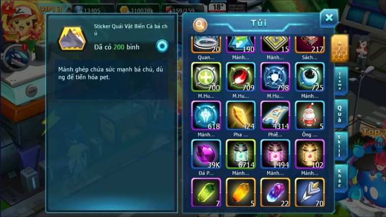 MÃ : 745- SV945-TOP10- HOOH- PAL- DAINCIE FULL CH DYNAMAX- FULL TRỤ THẦN SEN ĐỎ 3 TEAM LỬA NHAM NƯỚC CỰC CHẤT LƯỢNG !