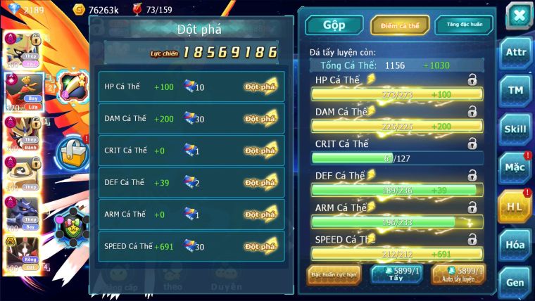 MÃ : #TTS1010 - SV 1546 - TOP 2PK- CẶP CHÓ DYNAMAX MELTAN DYNAMAX - HOOH CH DYNAMAX - CHIM SẮT DYNAMAX - ZEVIL BÁ CHỦ 3 TEAM NGON LÀNH