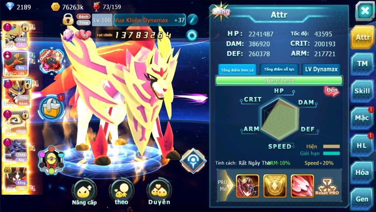 MÃ : #TTS1010 - SV 1546 - TOP 2PK- CẶP CHÓ DYNAMAX MELTAN DYNAMAX - HOOH CH DYNAMAX - CHIM SẮT DYNAMAX - ZEVIL BÁ CHỦ 3 TEAM NGON LÀNH