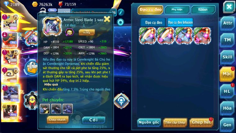 MÃ : #TTS1010 - SV 1546 - TOP 2PK- CẶP CHÓ DYNAMAX MELTAN DYNAMAX - HOOH CH DYNAMAX - CHIM SẮT DYNAMAX - ZEVIL BÁ CHỦ 3 TEAM NGON LÀNH