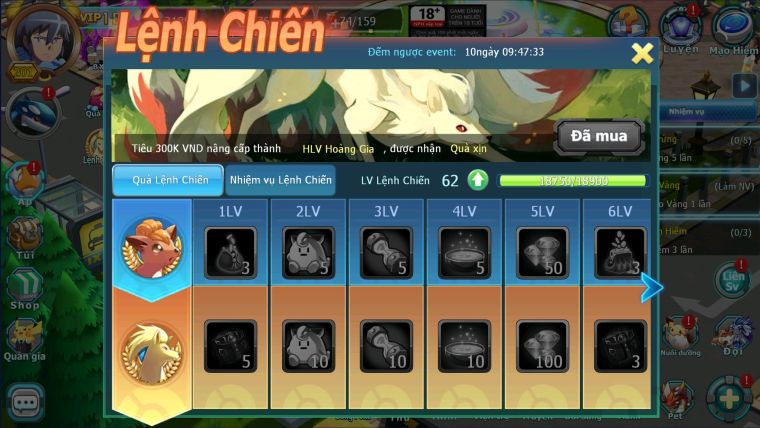 MÃ : #TTS1010 - SV 1546 - TOP 2PK- CẶP CHÓ DYNAMAX MELTAN DYNAMAX - HOOH CH DYNAMAX - CHIM SẮT DYNAMAX - ZEVIL BÁ CHỦ 3 TEAM NGON LÀNH