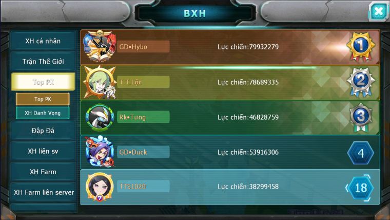 MÃ : #TTS1020 - SV 1341 - TOP 18- 800 SÁHC- DIANCIE CH DYNAMAX HOOH BC FULL TEAM  NHAM