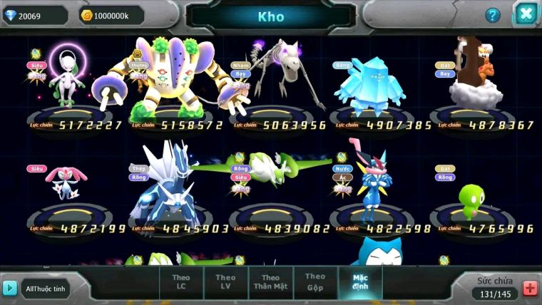 MÃ : #TTS1178 - SV 1155- TOP 12 V14 - HOOH CH DYNAMAX LUGIA CH FULL SS DIANCIE DYNAMAX 3 TEAM CỰC CHẤT