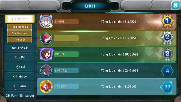 MÃ : #TTS1200 - SV 1245 - TOP 22- HOOH CH DYNAMX FULL SS DIANCIE CH FULL SÉT HH 3 TEAM CỰC CHẤT