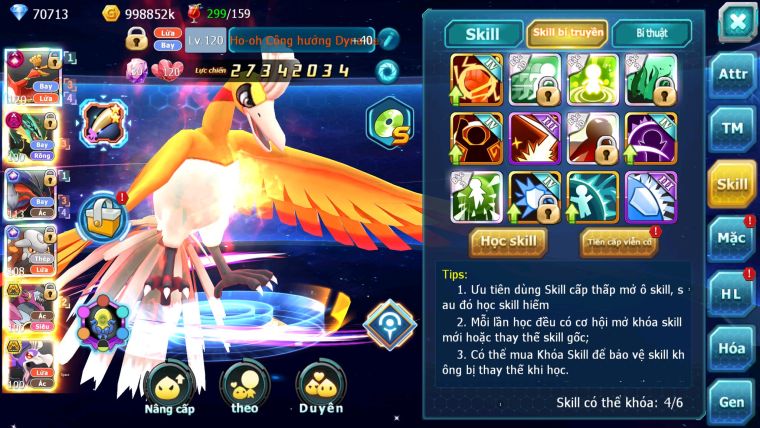 MÃ : #TTS1202 - SV 1172 -TOP 10 V15- 70K KC - HOOH CH DYNAMX FULL SS  RAY DYNAMAX HOOH CH FULL HH HETRAN CH HOOPA BC DRAK HH BC 3 TEAM NGON