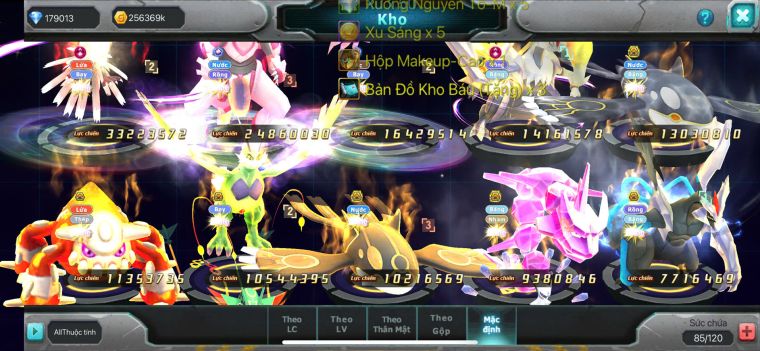 TPT800/s1155/180k kim cương /ho-oh ch dynmax + pankia ch + y ch