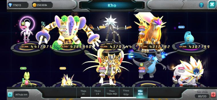 TPT800/s1155/180k kim cương /ho-oh ch dynmax + pankia ch + y ch
