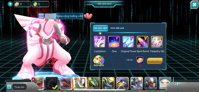 TPT800/s1155/180k kim cương /ho-oh ch dynmax + pankia ch + y ch