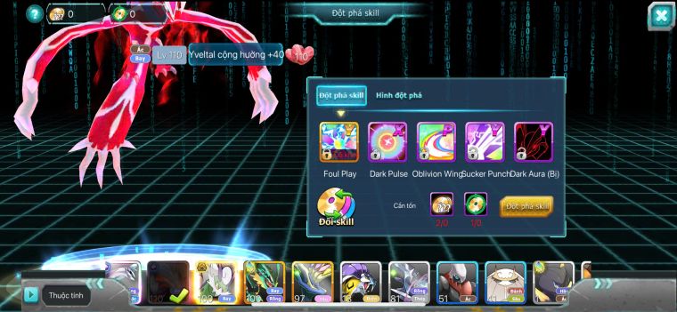 TPT800/s1155/180k kim cương /ho-oh ch dynmax + pankia ch + y ch